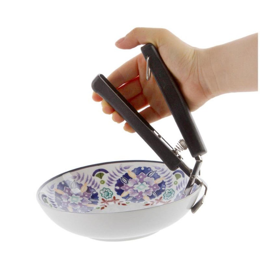 4Pcs Camping Hinking Anti Hot Scald Pot Bowl Pan Gripper Cookware Cooking Picnic Arm Holder Clip Handle