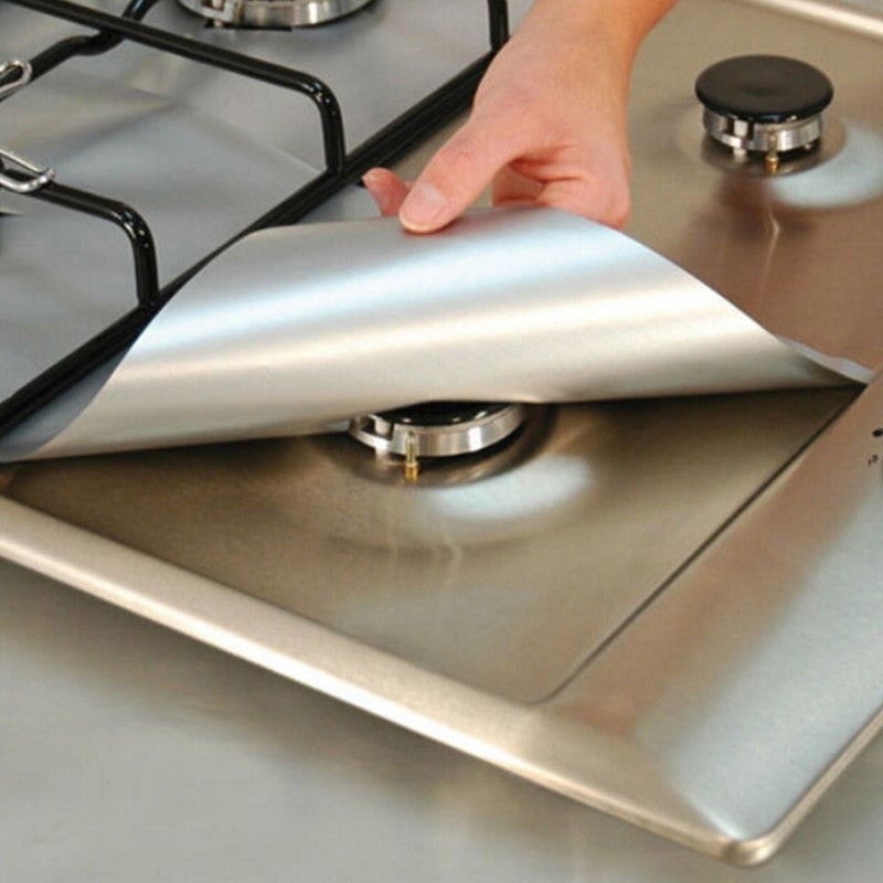 4Pcs Reusable Gas Stovetop Protectors