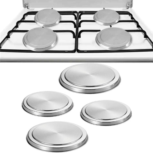 4Pcs Stainless Steel Electric Stove Top Burner Covers Gas Cooker