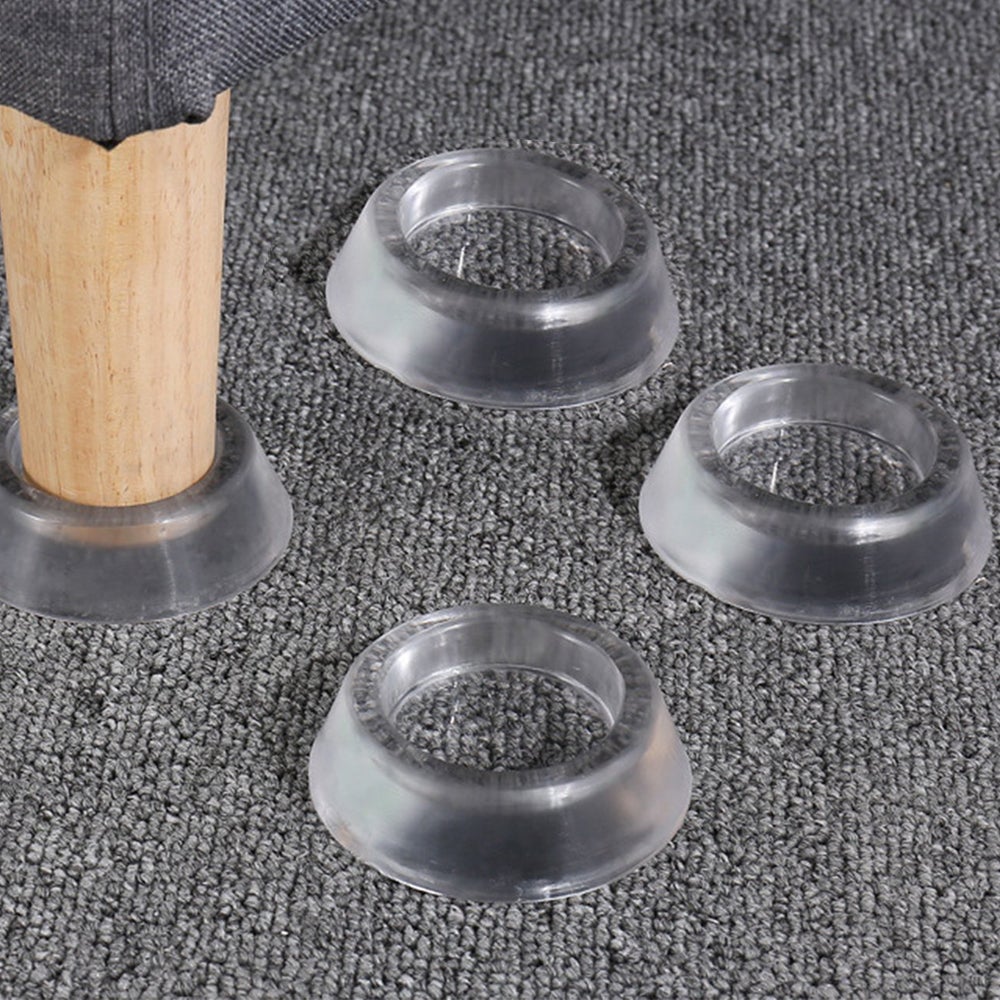 4Pcs Washing Machine Anti Vibration Foot Pads Washer Dryer Height Mats Non Slip Shock