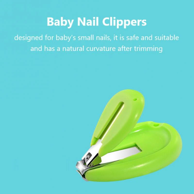 4Pcs Baby Nail Clippers Set Safety Care Barrel Scissors 20