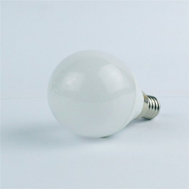 4W E14 Led Globe Bulbs G45 6 Leds Smd 3528 Warm White 310Lm 3000K Ac 110 240V