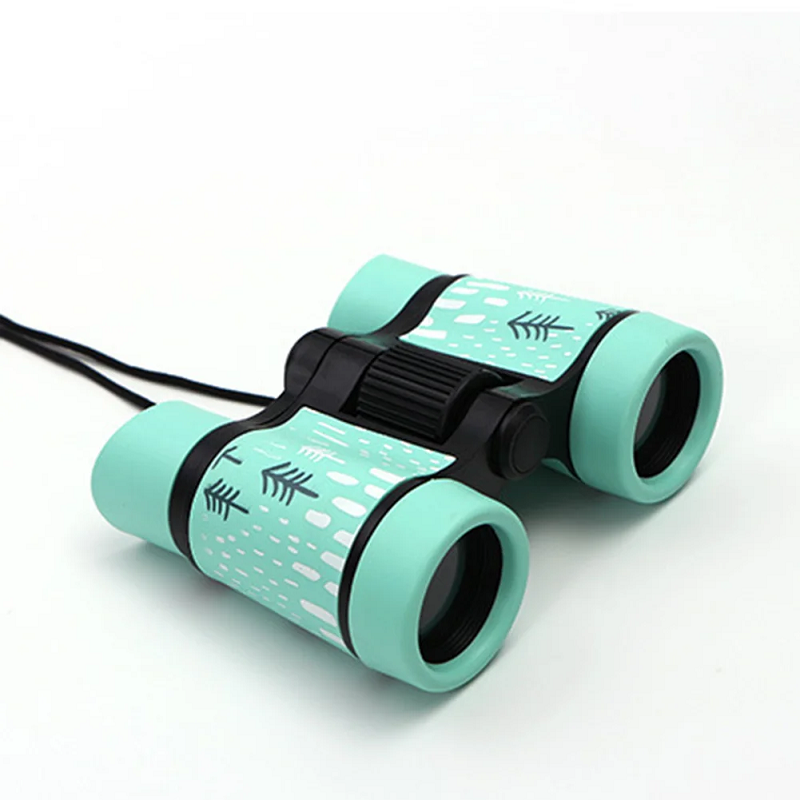 4X30 Binoculars Plastic Children Colorful Telescope For Kids Compact Outdoor Games Toy Birthday Gifts