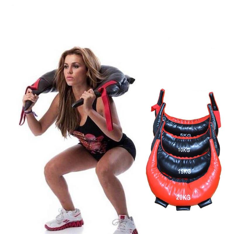 Unfilled Bulgarian Power Bag Mma Boxing Crossfit Training Weights Gym Fitness Equipment
