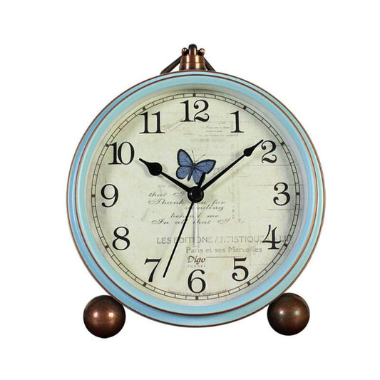 5 Inch Alarm Clock Electronic Creative Pastoral Mediterranean Sea Decoration