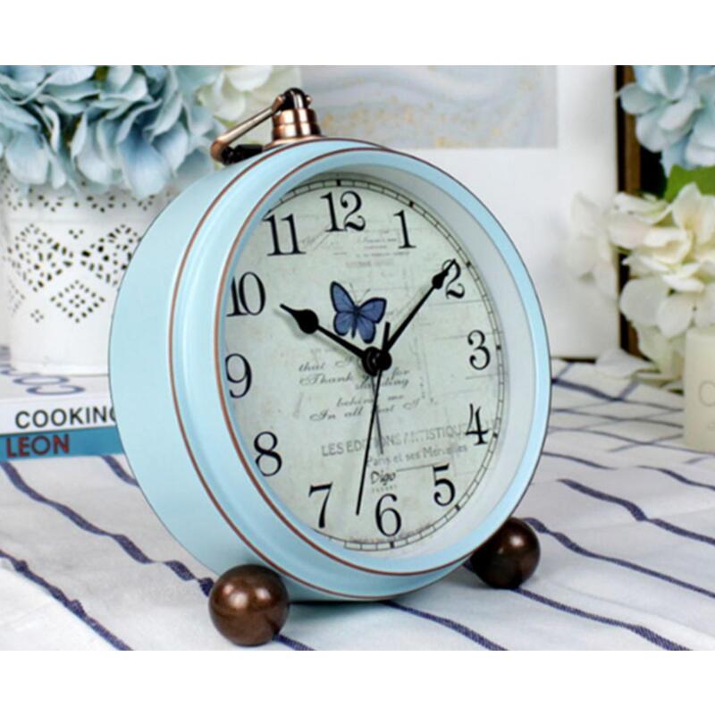 5 Inch Alarm Clock Electronic Creative Pastoral Mediterranean Sea Decoration