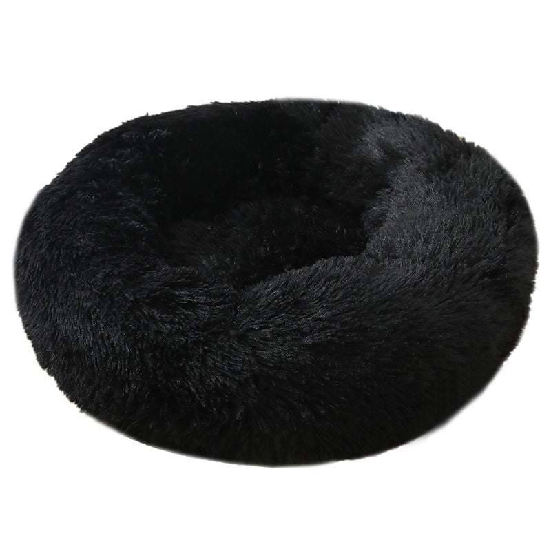 50 X 50Cm Soft Fluffy Pet Dog Cat Round Cushion Bed