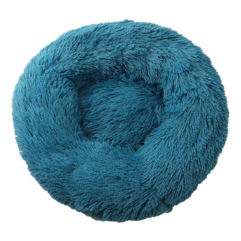 50 X 50Cm Soft Fluffy Pet Dog Cat Round Cushion Bed