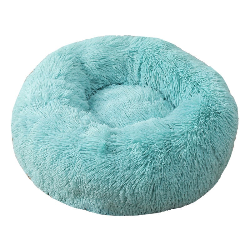 50 X 50Cm Soft Fluffy Pet Dog Cat Round Cushion Bed