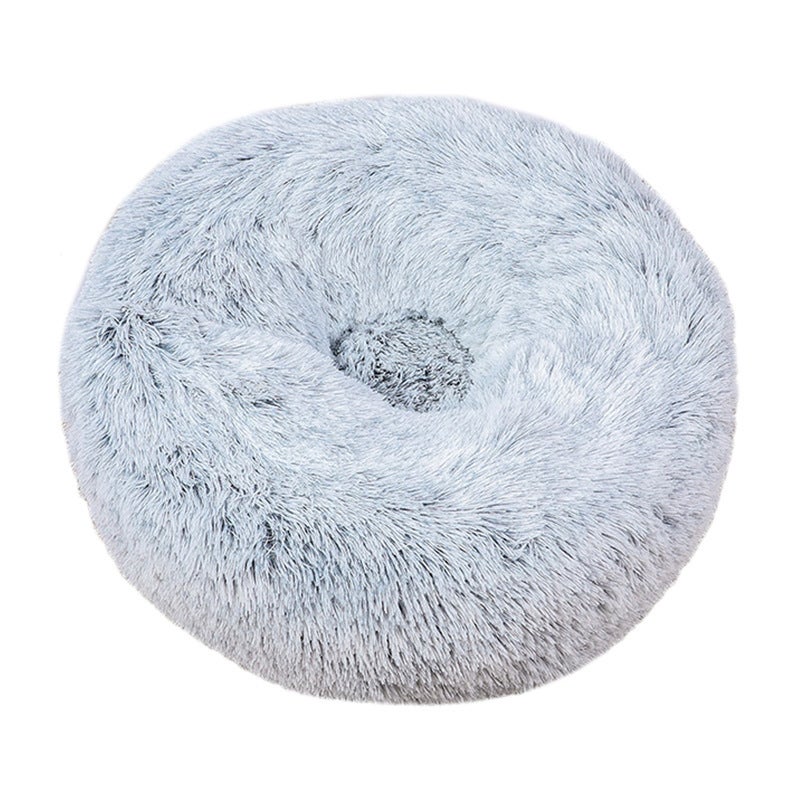50 X 50Cm Soft Fluffy Pet Dog Cat Round Cushion Bed