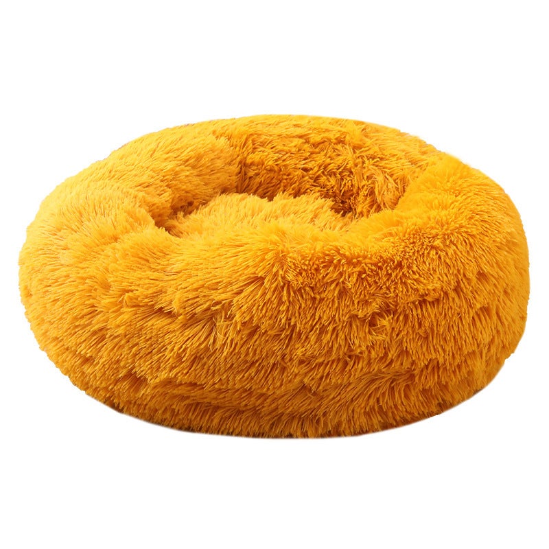 50 X 50Cm Soft Fluffy Pet Dog Cat Round Cushion Bed