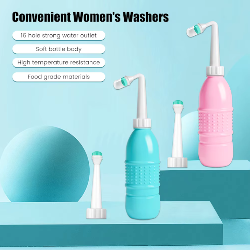 500Ml Bidet Sprayer Leakproof Anal Douche Hand Held Wash Shower Enema General Purpose Interface
