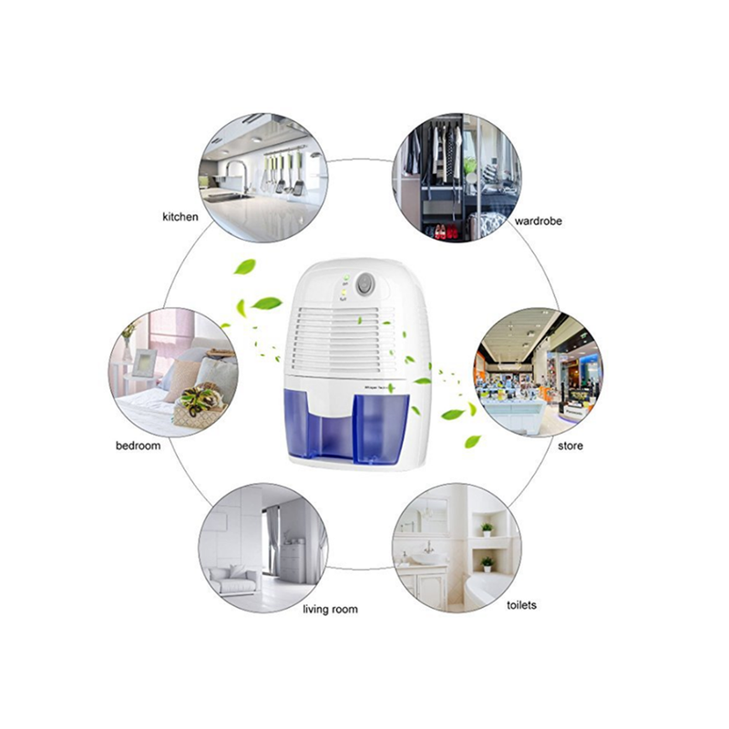 500Ml Dehumidifier Household Small Bedroom Dryer Desiccant Moisture Absorption Machine