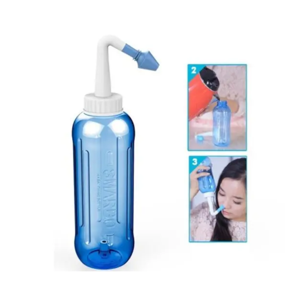 500Ml Nasal Irrigator For Nose Wash Cleaner Adult Children Little One Power Needed
