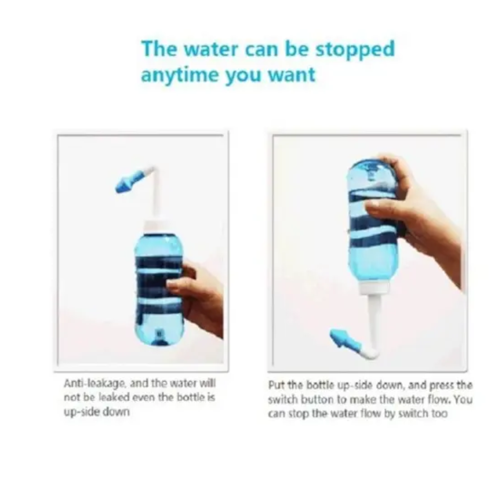 500Ml Nasal Irrigator For Nose Wash Cleaner Adult Children Little One Power Needed
