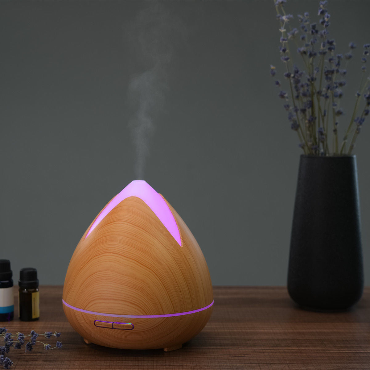 Purespa Ultrasonic Diffuser Light Wood