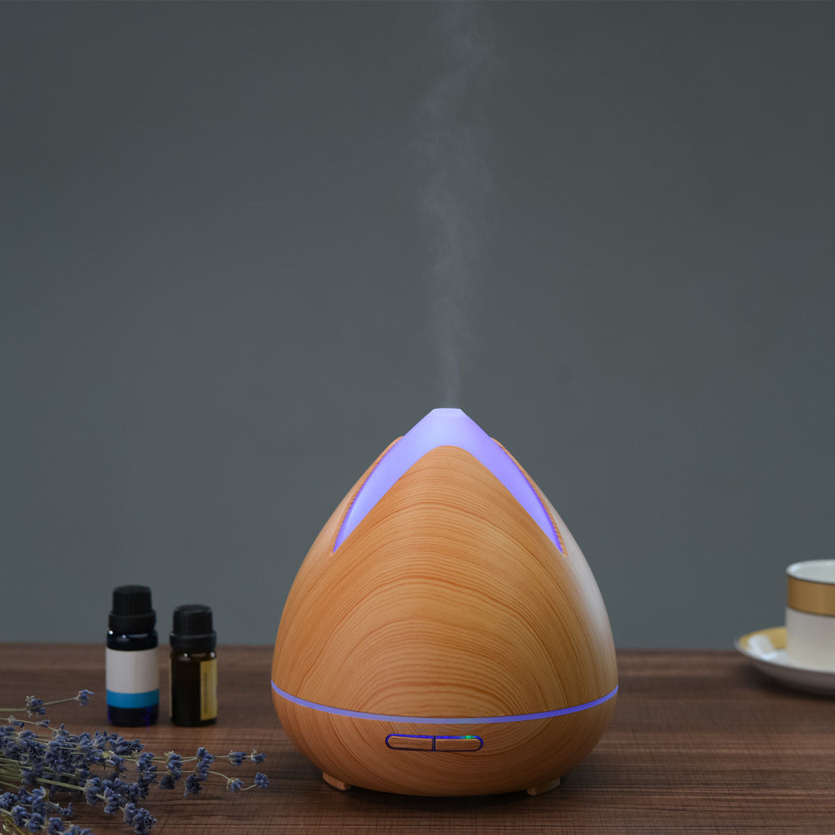 Purespa Ultrasonic Diffuser Light Wood