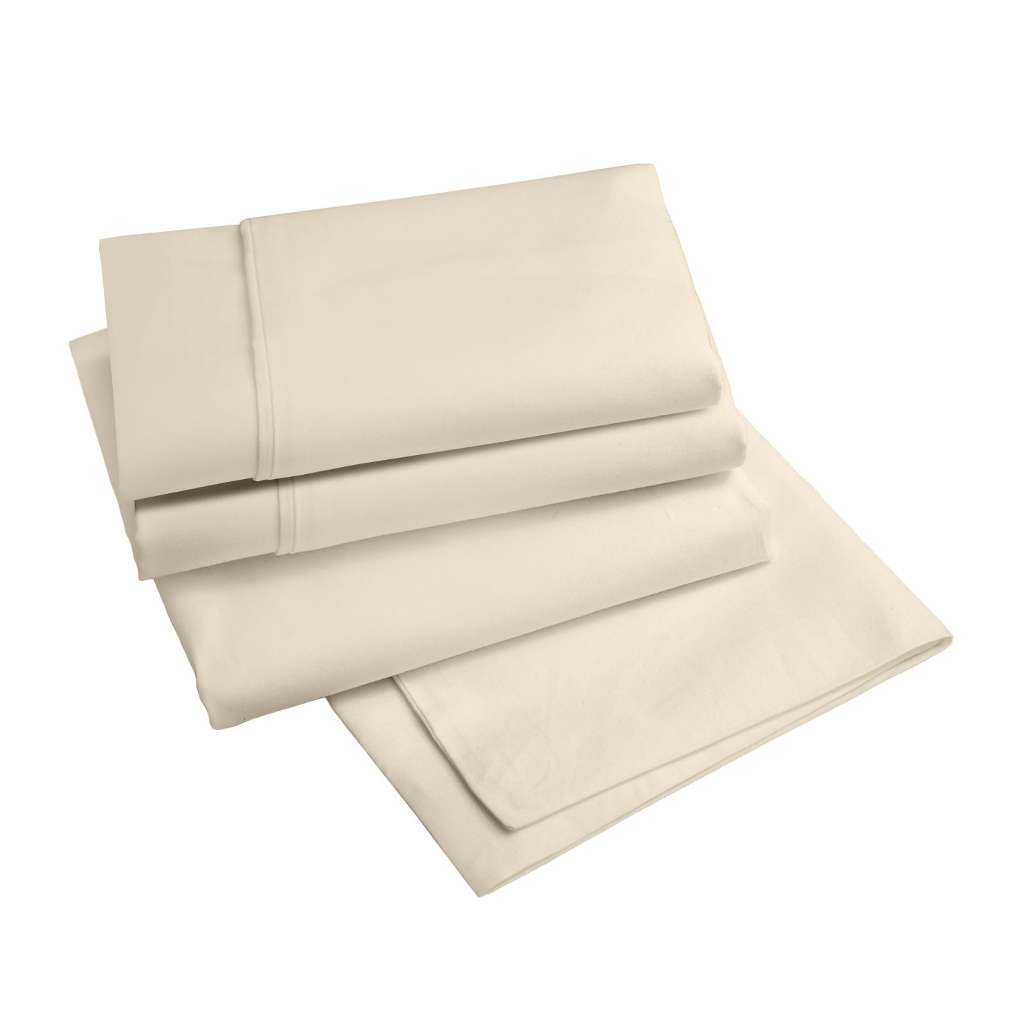 Renee Taylor 1500 Thread Count Cotton Blend Sheet Sets King Ivory
