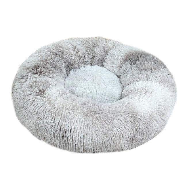 50 X 50Cm Soft Fluffy Pet Dog Cat Round Cushion Bed