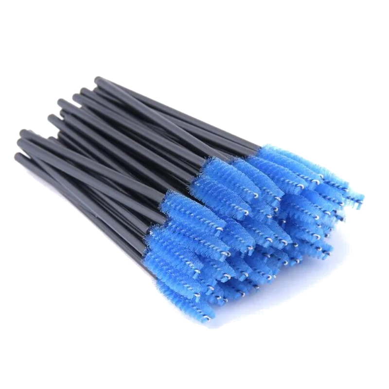 50 Pcs Eyelash Brushes Makeup Disposable Mascara Wands Applicator