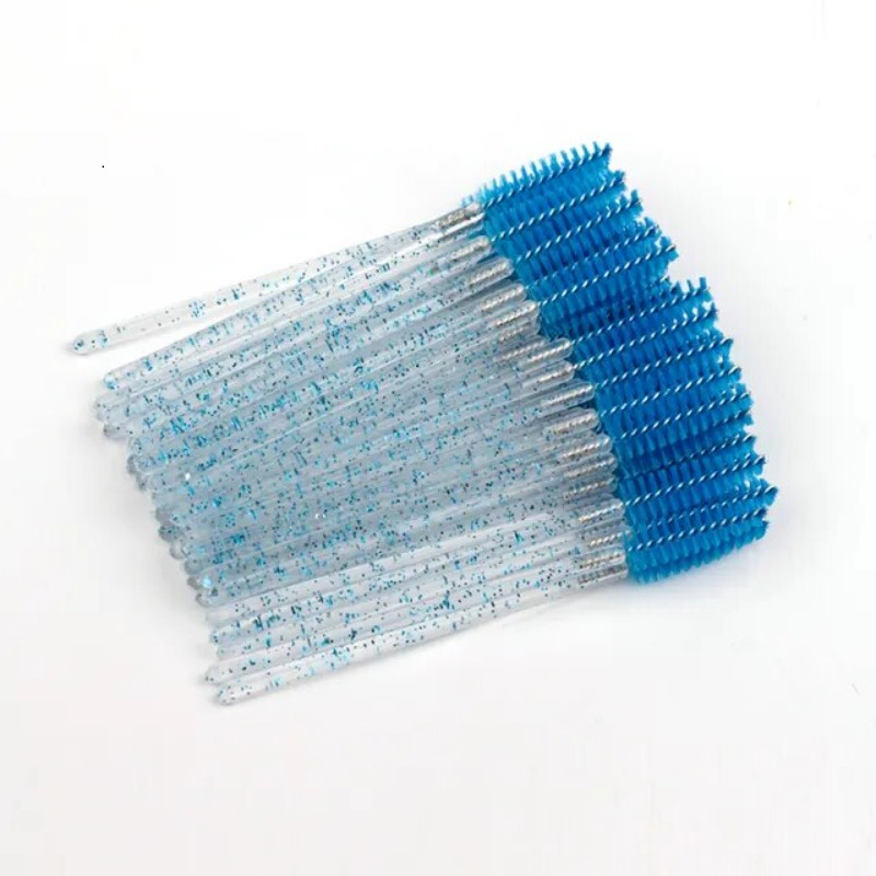 50 Pcs Eyelash Brushes Makeup Disposable Mascara Wands Applicator