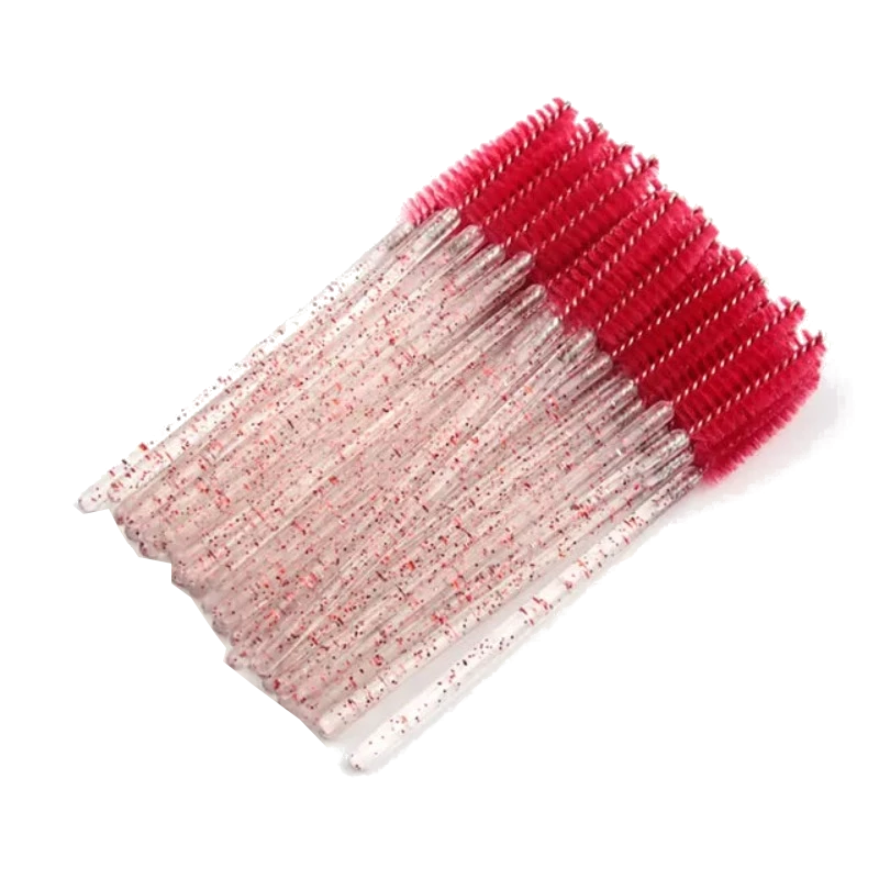 50 Pcs Eyelash Brushes Makeup Disposable Mascara Wands Applicator