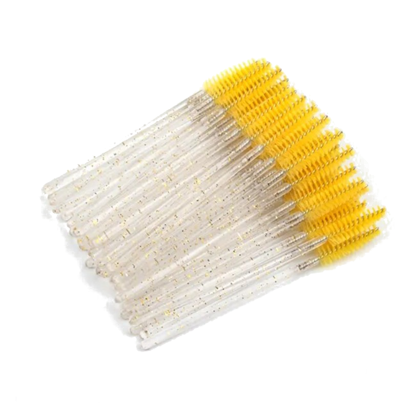 50 Pcs Eyelash Brushes Makeup Disposable Mascara Wands Applicator