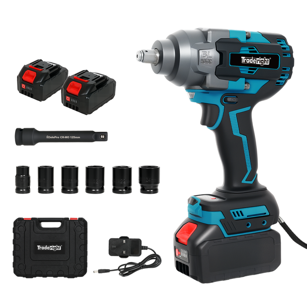 Traderight Cordless Impact Wrench 900N.M 4.0Ah Battery
