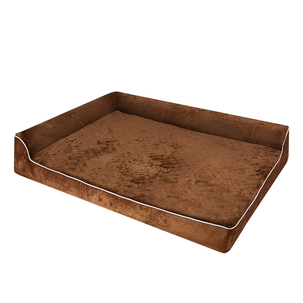 Pawz Orthopedic Dog Bed M Coffee Cozy Support For Medium Sized Dogs
