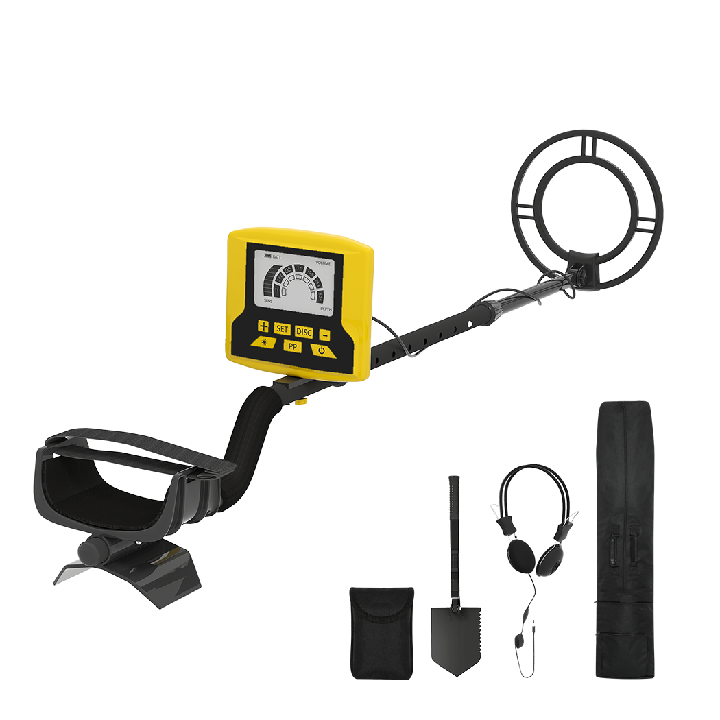 Traderight Metal Detectorwaterprooflcd Display24cm Coil