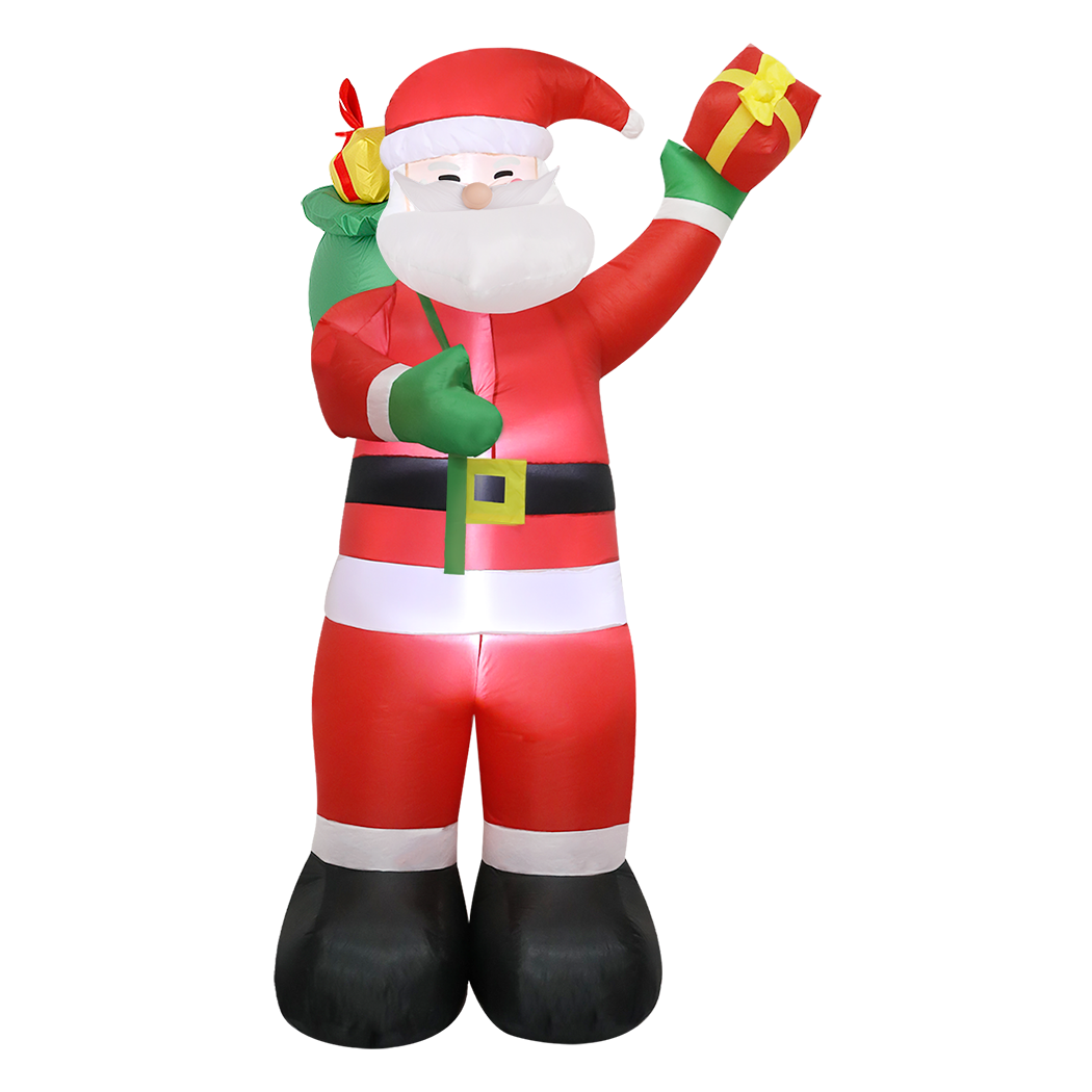 Santaco Inflatable 2.4M Claus Led Christmas Decor