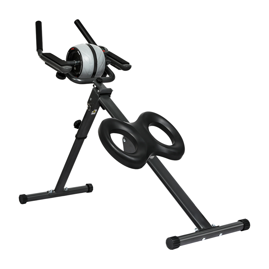 Centra Folding Ab Machine Roller Wheel Workout Mat