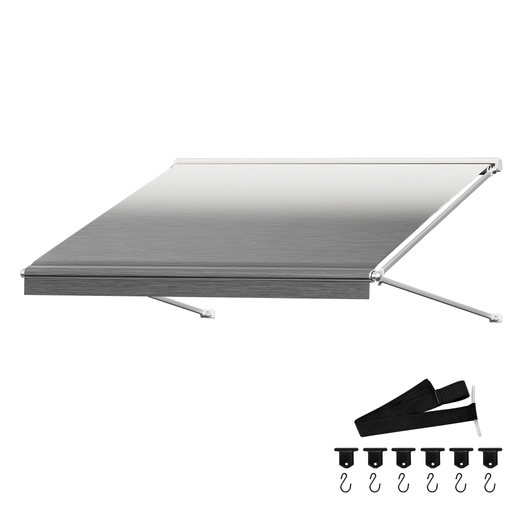14Ft Rv Awning Fabric Replacement 18.05Oz Caravan Grey