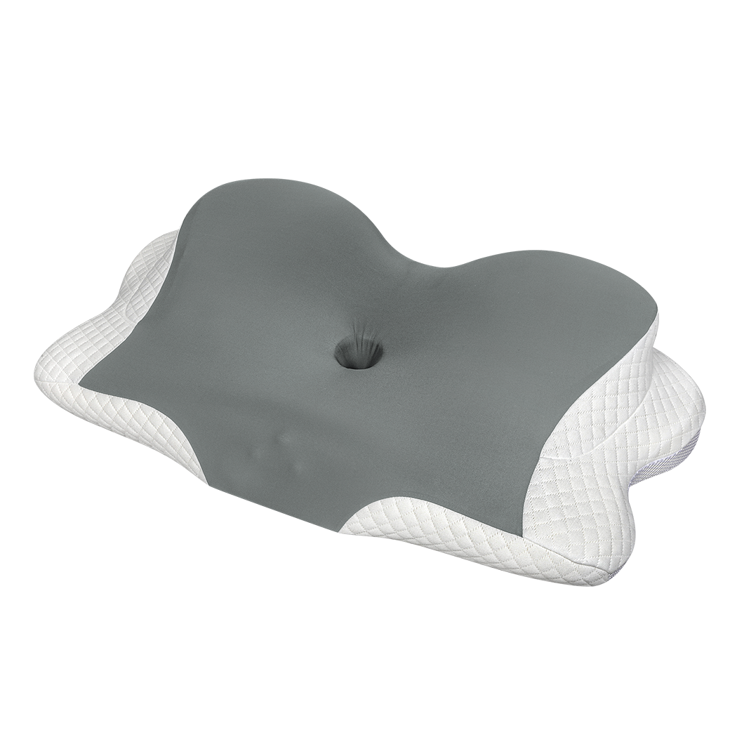 Dreamz Cervical Neck Pillow Ergonomic Memory Foam