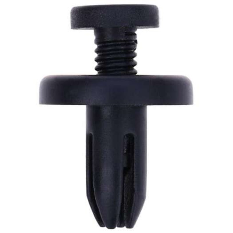 50Pcs 1703 7Mm Car Plastic Fasterner Clips Black
