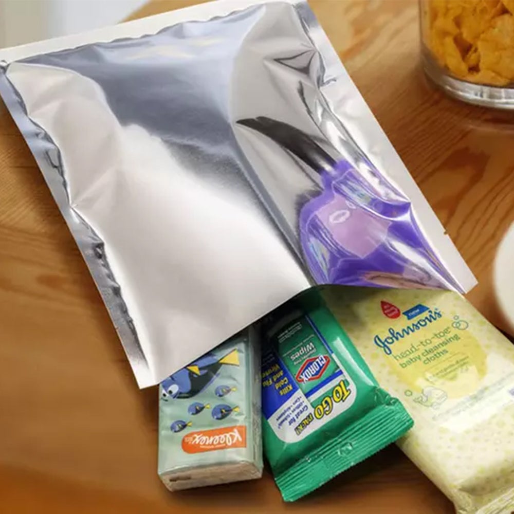 50Pcs Foil Mylar Vacuum Sealer Bags