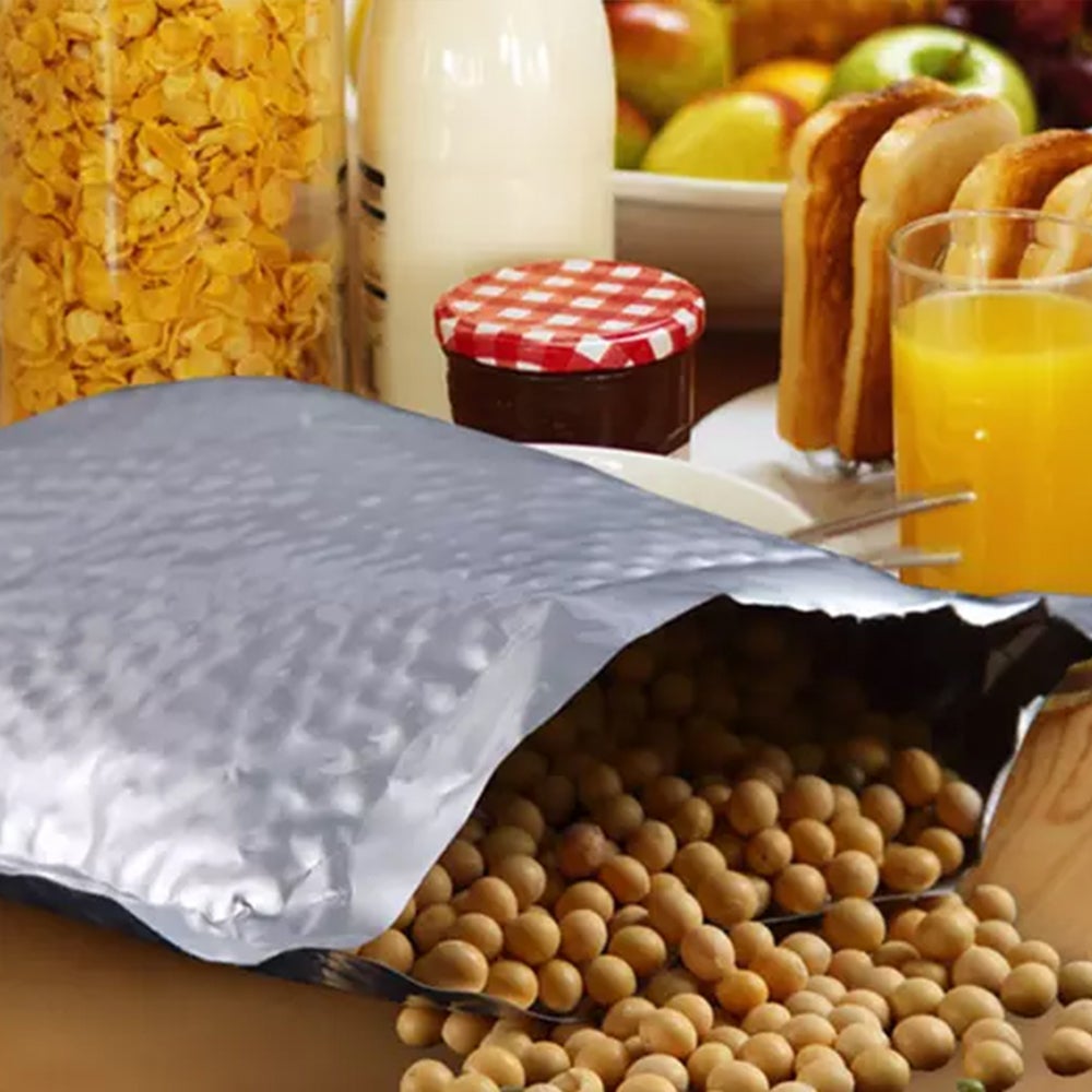 50Pcs Foil Mylar Vacuum Sealer Bags