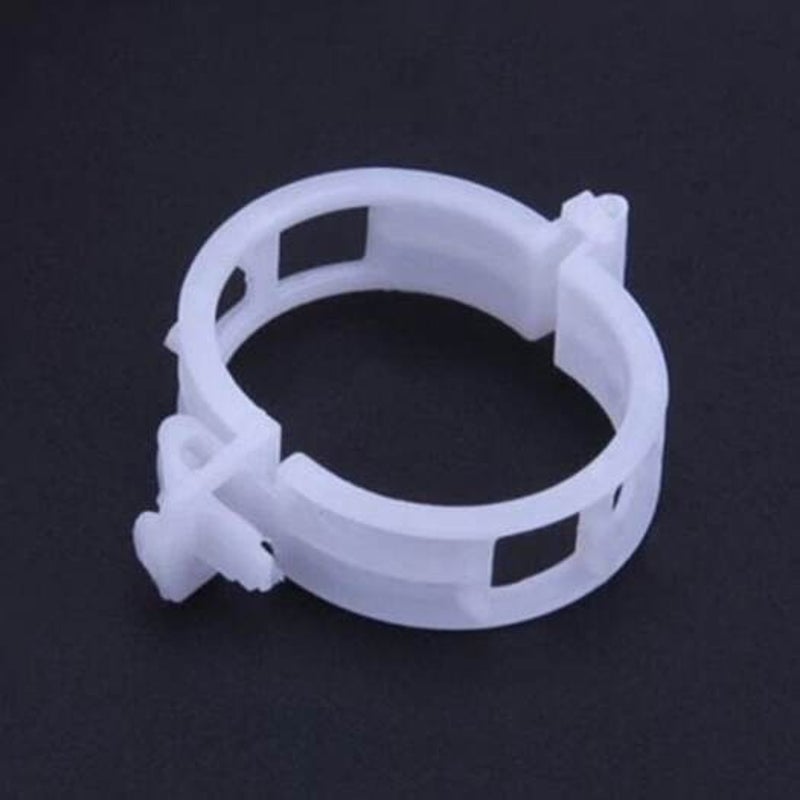 50Pcs Fruit Tree Plant Fixing Clip White