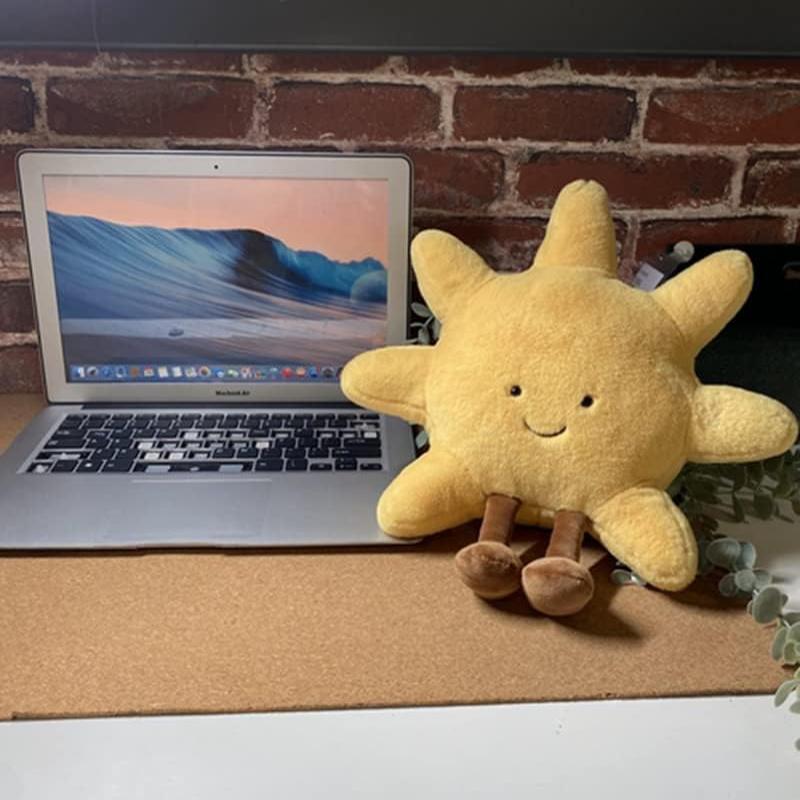 Plush Pillow Sun Shape Stuffed Soft Seat Cushion Home Decor