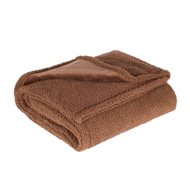 Pet Waterproof Sherpa Thickened Blanket Kennel Product Information Material