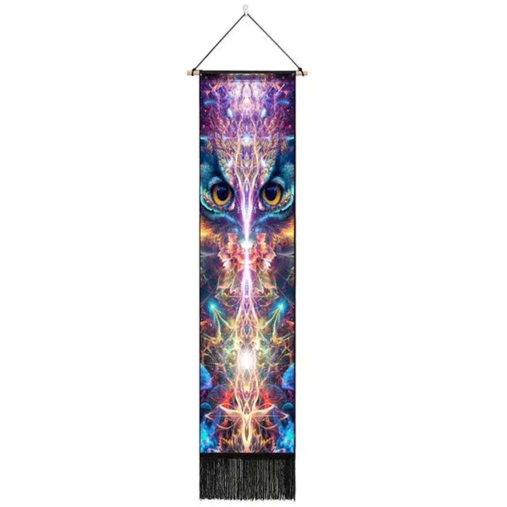 Seven Chakra Tapestry Hippie Mandala Chakras Wall Hanging Fabric Yoga Meditation Tapestries For Spiritual Room Decor