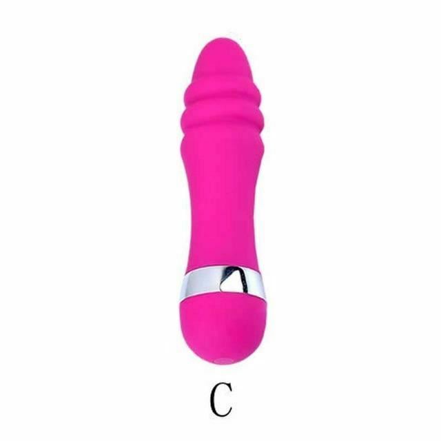 Pink Mini Vibrator Silicone G-Spot Anal Stimulation
