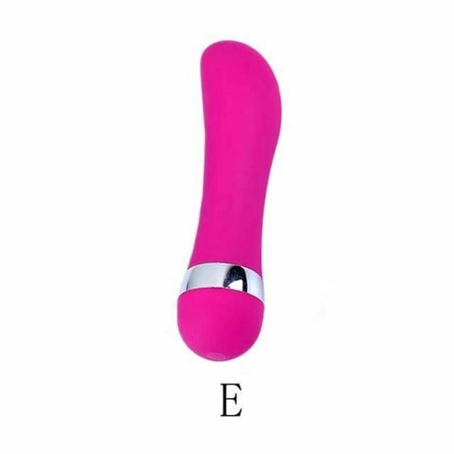 Pink Mini Vibrator Silicone G-Spot Anal Stimulation