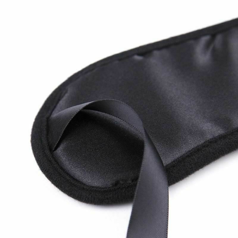 Bdsm Blindfold Sexy Red Eye Sleeping Mask Bondage Kink Fetish Restraints