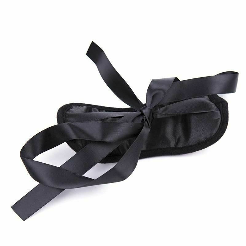 Bdsm Blindfold Sexy Red Eye Sleeping Mask Bondage Kink Fetish Restraints