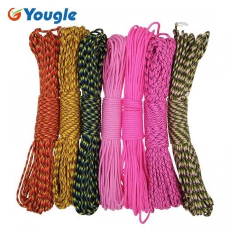 Paracord Parachute Cord Lanyard Tent Rope Mil Spec Type Iii 7 Strand 100Ft 259 Color 49 60 Number 54