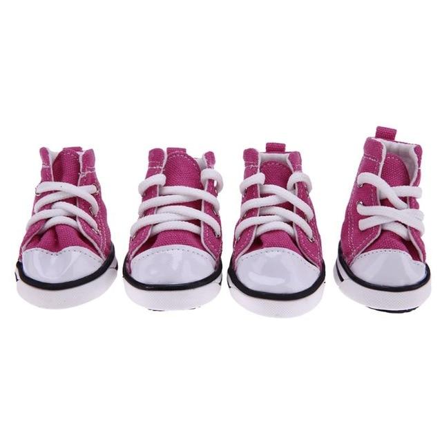 Denim Anti Slip Waterproof Sporty Sneakers For Dogs