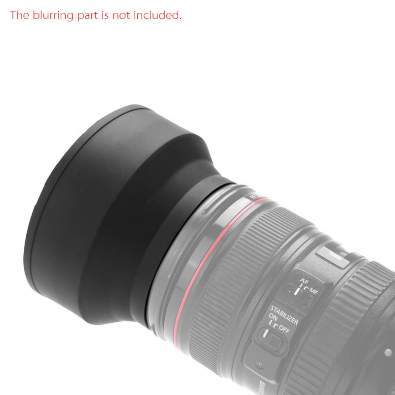 58Mm Altura Photo Collapsible Rubber Lens Hood For Canon Rebel T5i 700D 650D 600D 550D 500D 450D 400D 350D 300D 1100D