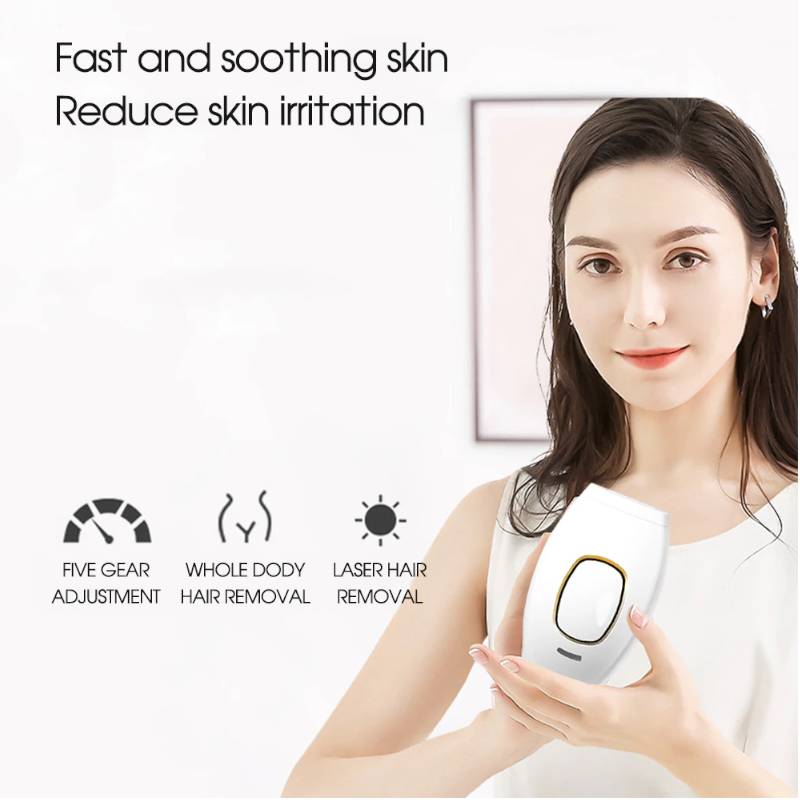 5 Level Laser Ipl Removal Machine Face Body Hair Shaving Epilator Kit