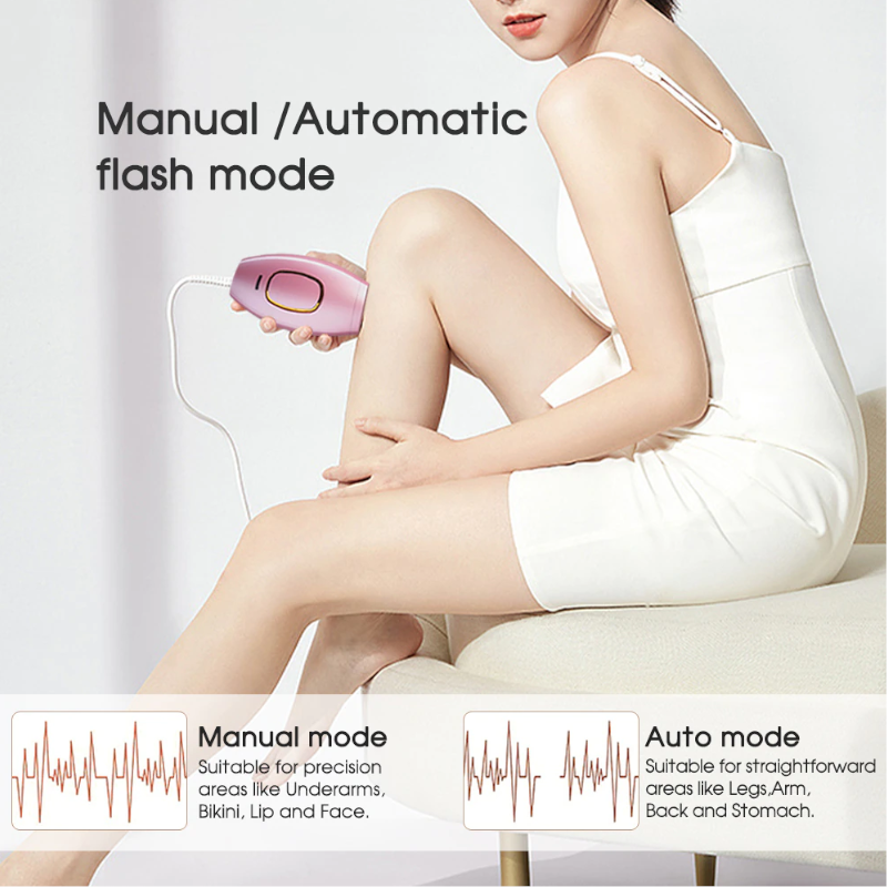 5 Level Laser Ipl Removal Machine Face Body Hair Shaving Epilator Kit